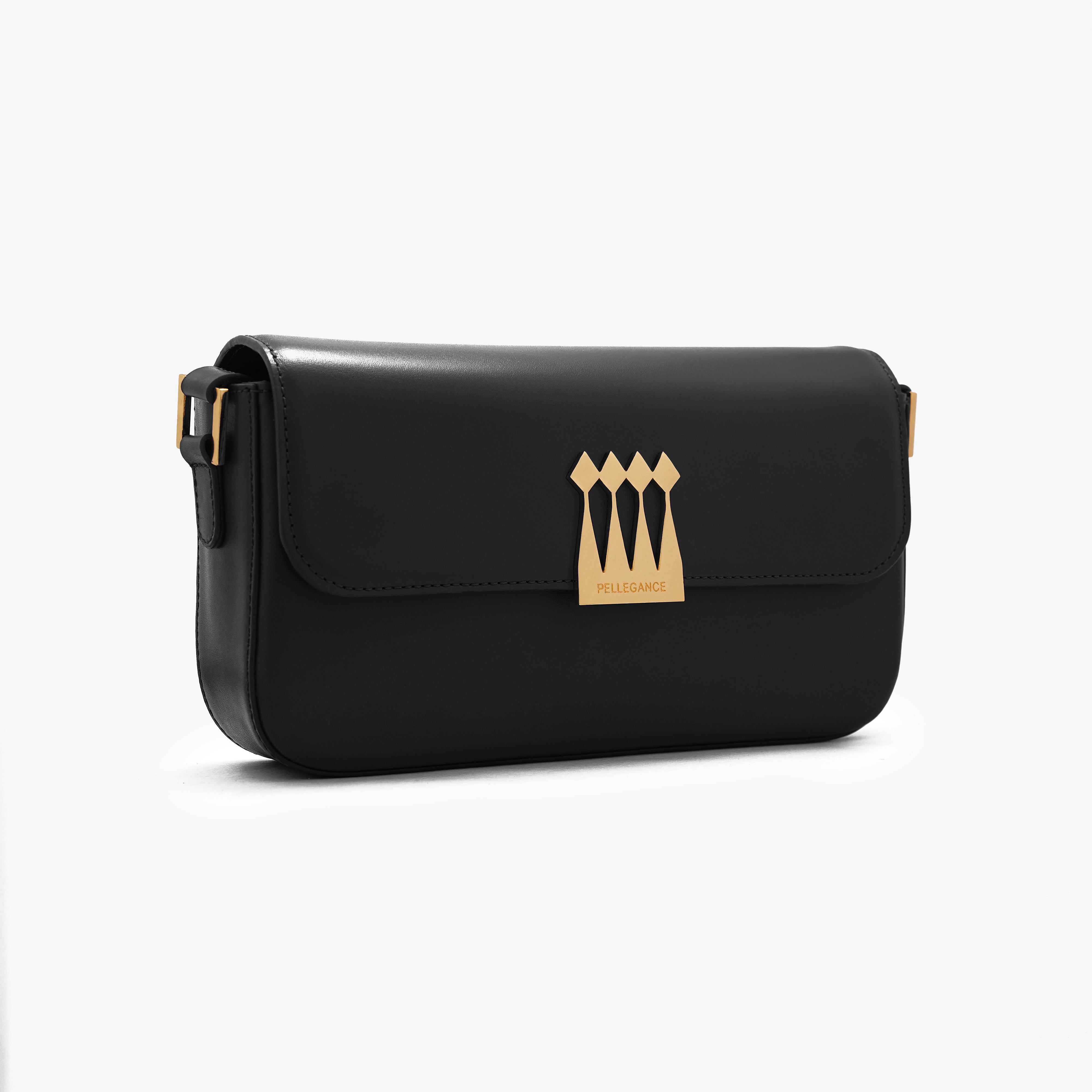 CLASSIC AEVANA SHOULDER BAG IN CALFSKIN LEATHER