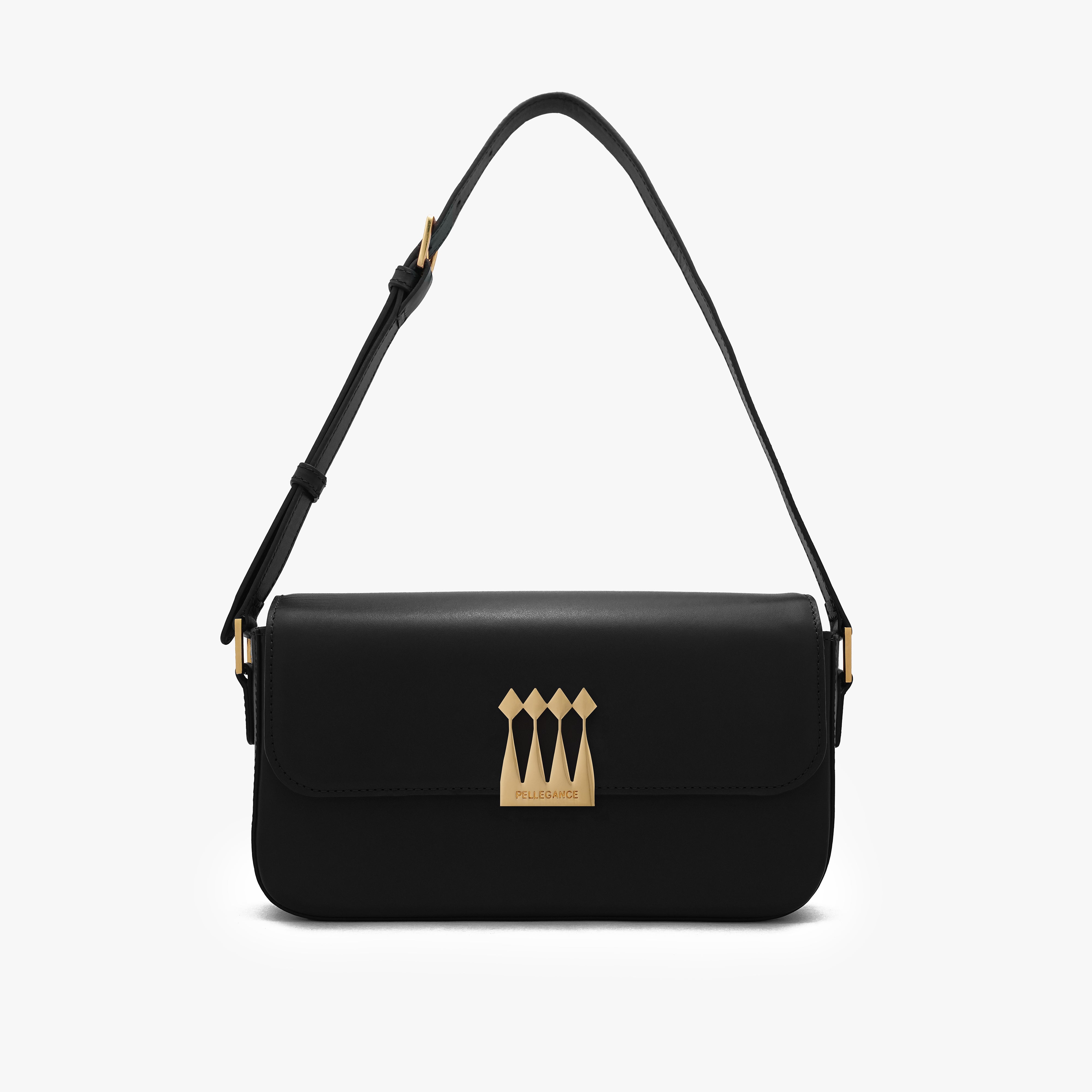 CLASSIC AEVANA SHOULDER BAG IN CALFSKIN LEATHER