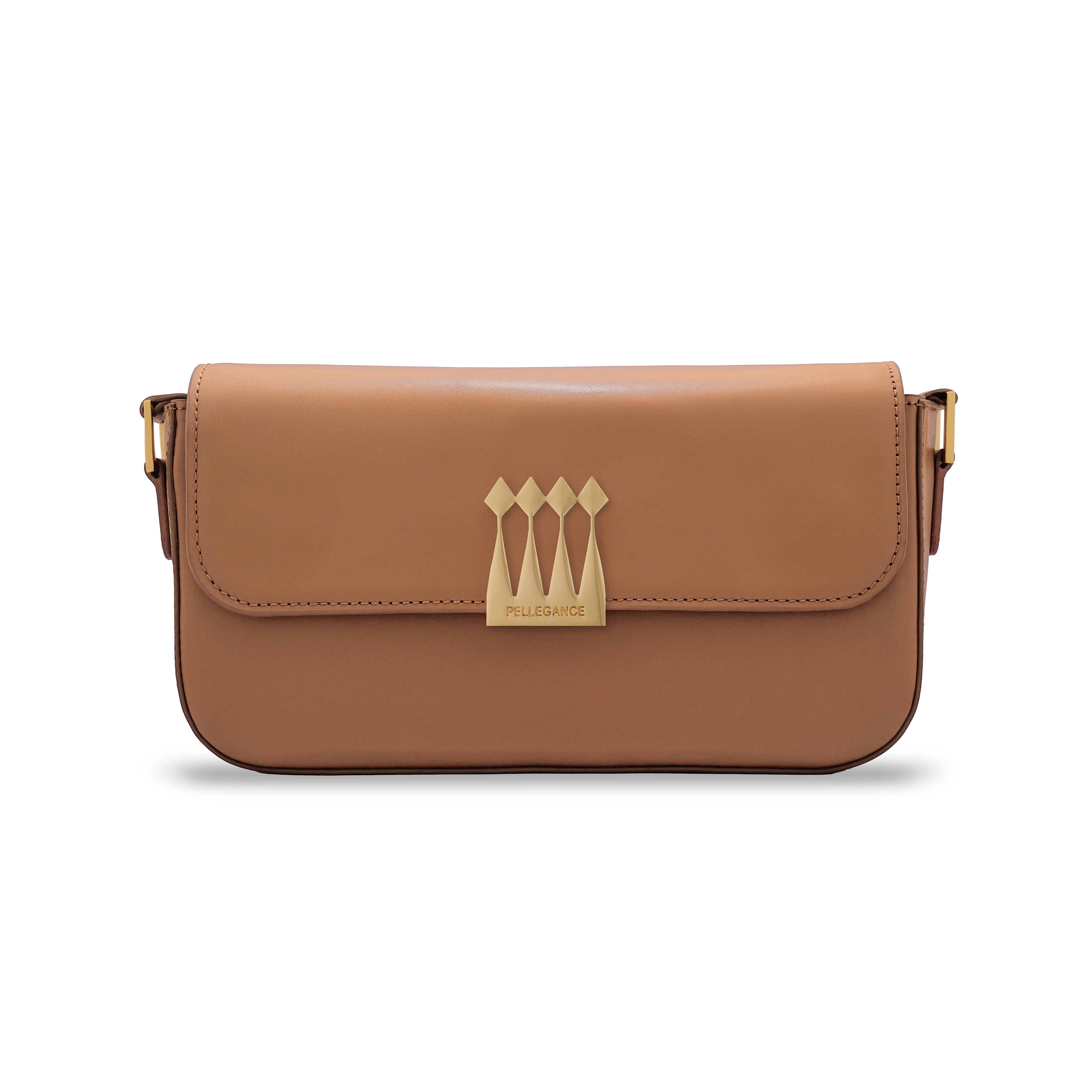 CLASSIC AEVANA SHOULDER BAG IN CALFSKIN LEATHER